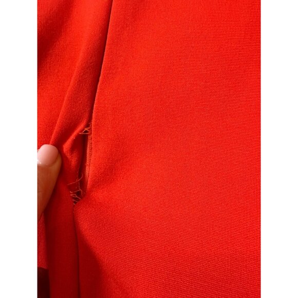 Superdown red cutout dress small spaghetti straps FLAW (bin LL150) - Picture 11 of 12